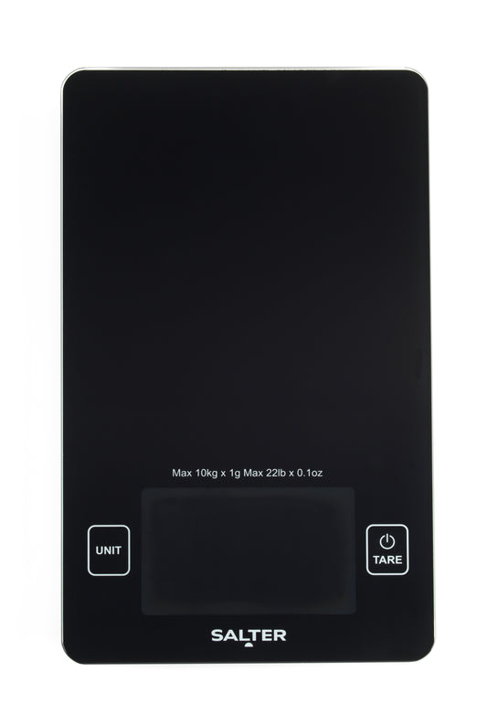 Salter Large Display Kitchen Scale 10kg Black