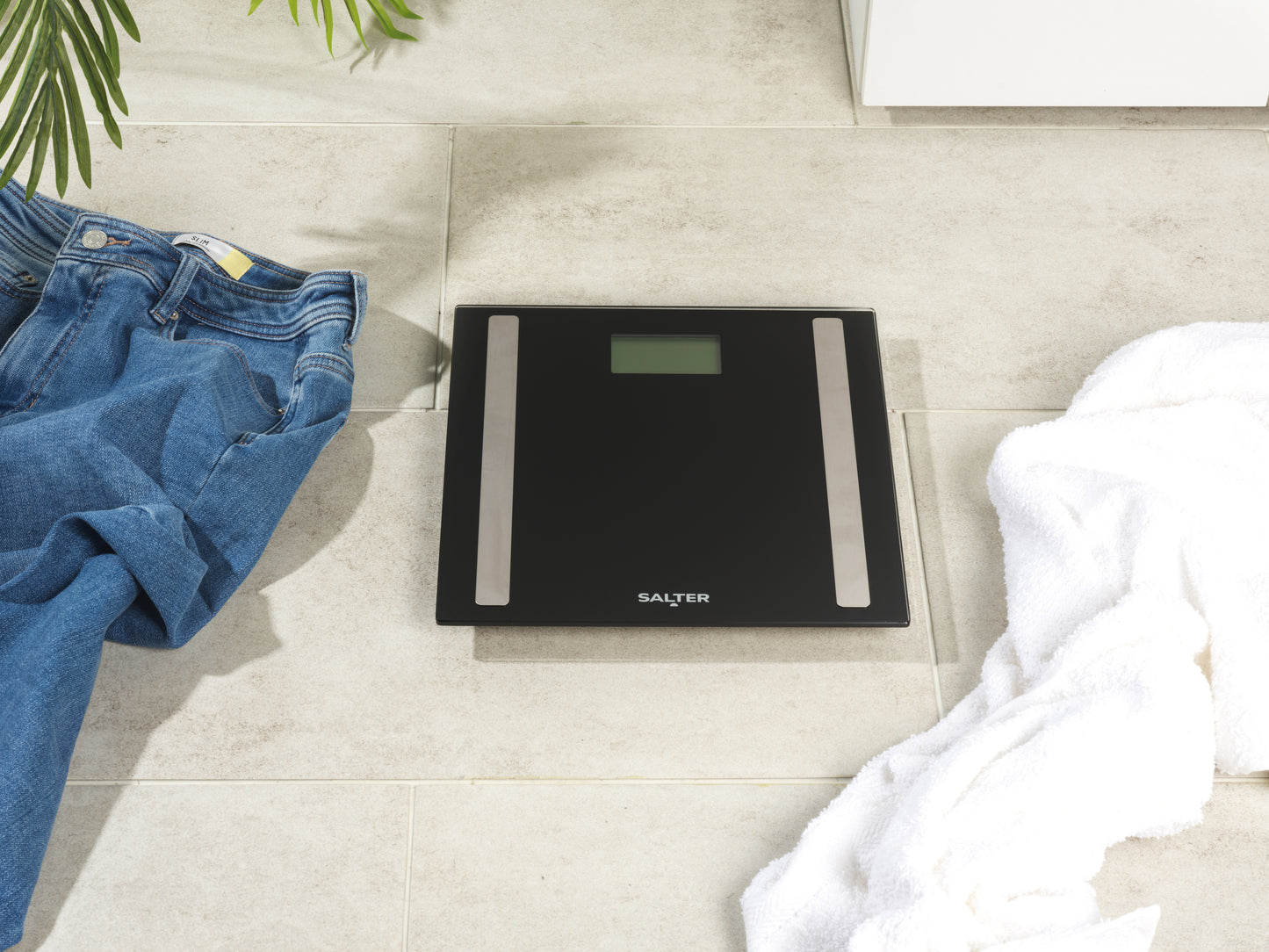 Salter Bluetooth Smart Bathroom Scale 180kg Black